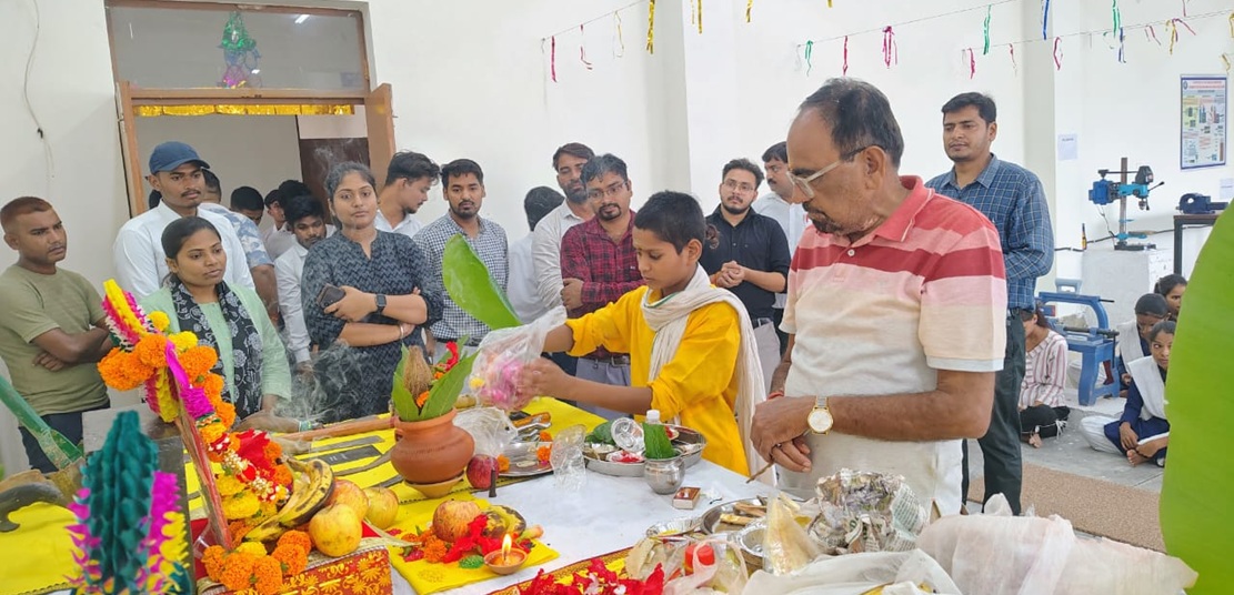 Celebration of Vishwakarma Puja