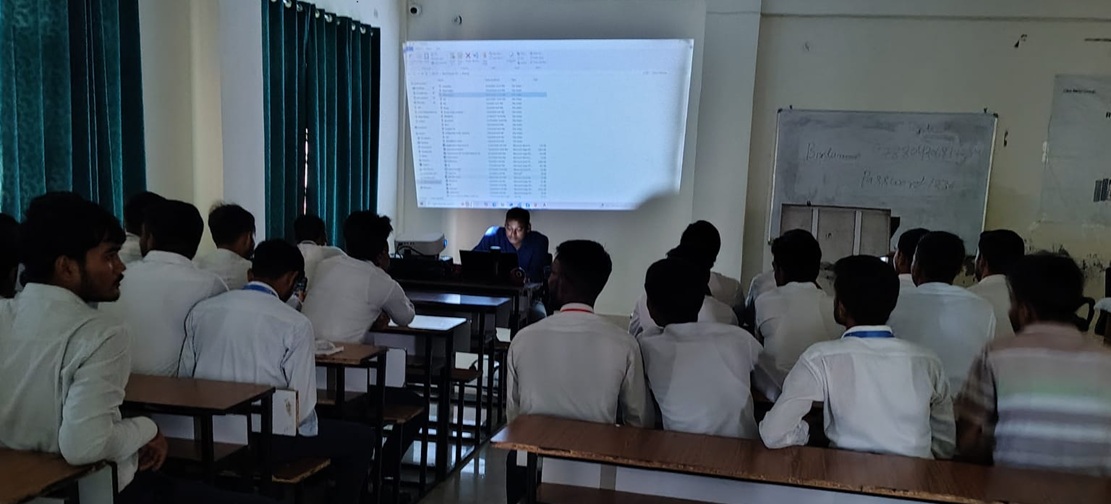 Workshop conducted by Tech Mech Institute of Advanced Technology (ISO Certified under the Ministry of HRD) 